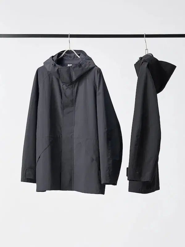 新品 UNIQLO U ブロックテック ユーティリティ パーカ ブラック XL