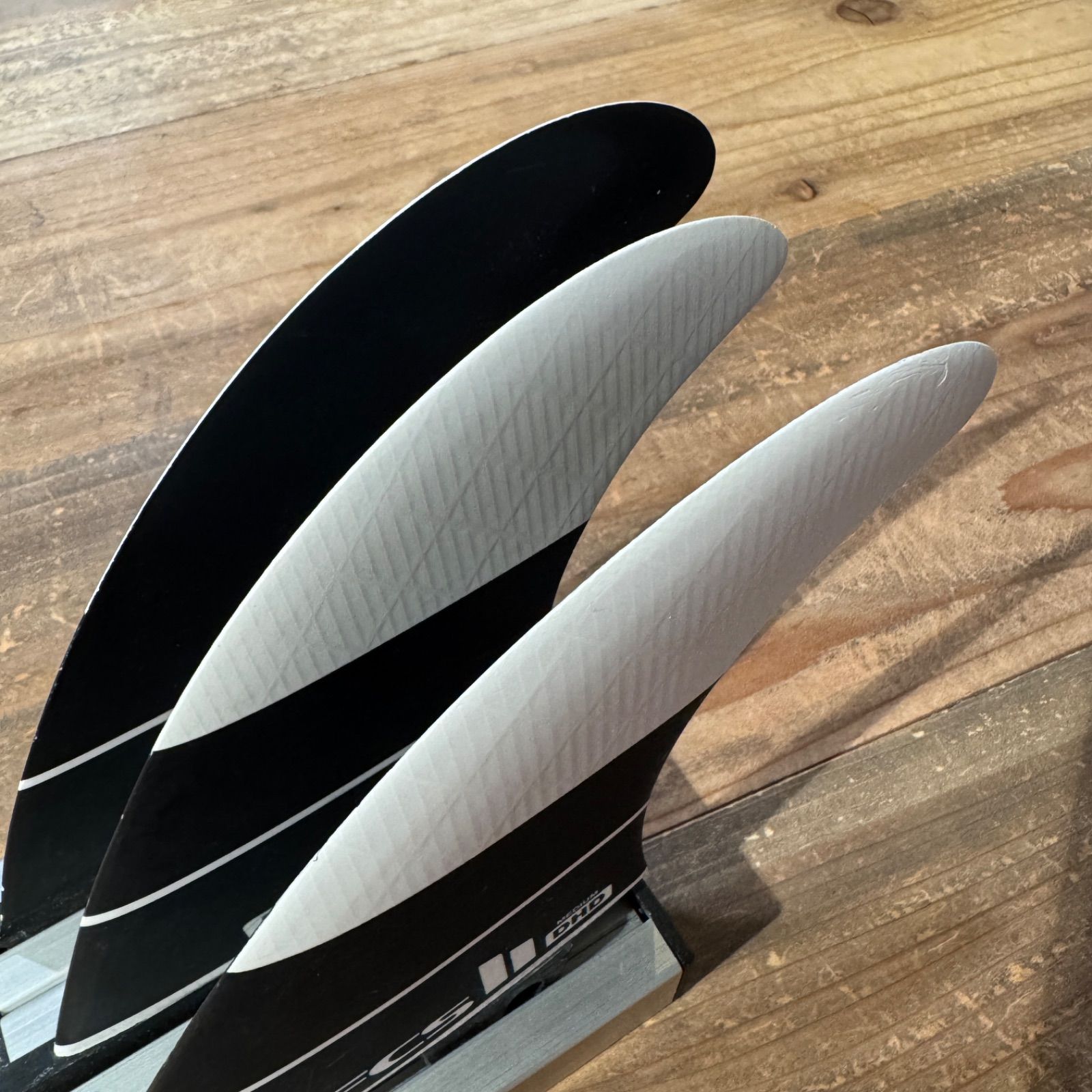 美中古 FCS2 フィン DHD ダレントライフィン スラスター サーフィン