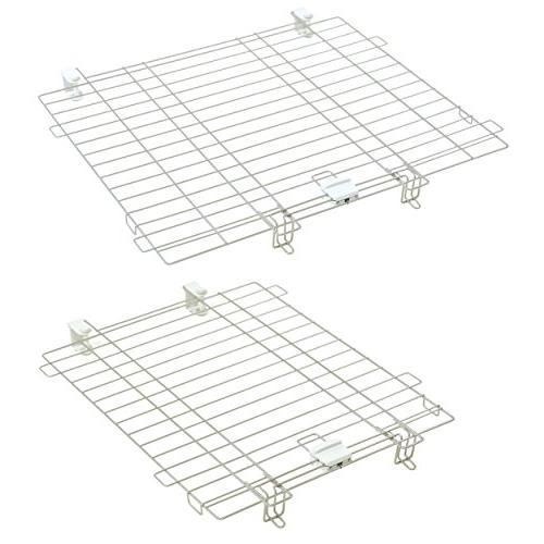 ペティオ (Petio) トイレのしつけが出来る ドッグルームサークル 専用屋根面 ホワイト ワイド