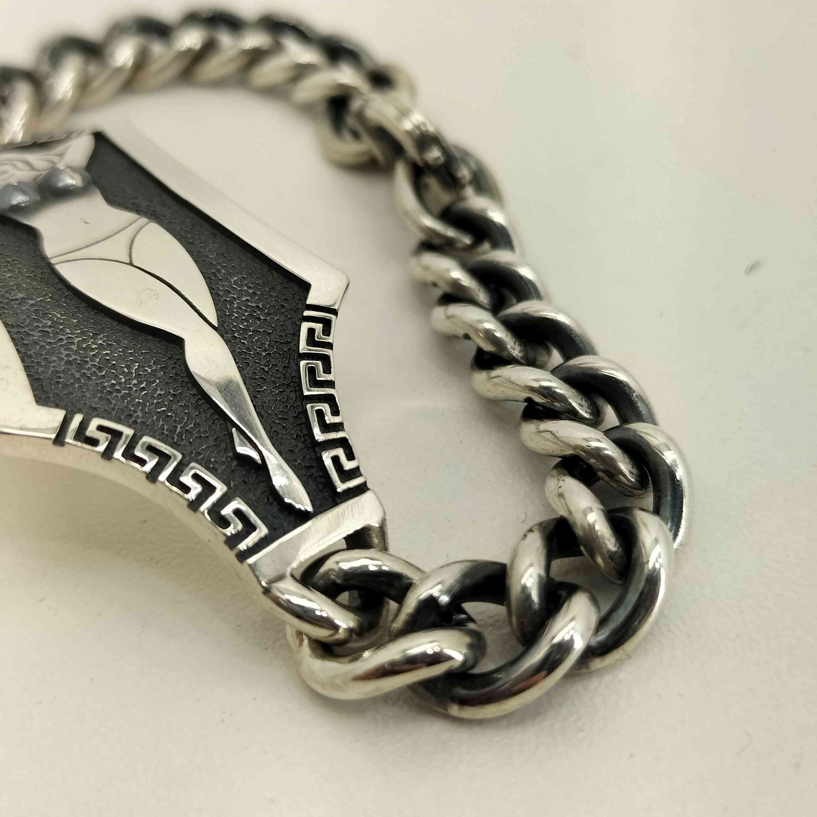【唯一無二】 ハート×マーカサイト Silver 925 刻印 ブレスレット ウィアード WEIRDO SEXY ID-WRISTLET JEWELRY ジュエリー Silver925