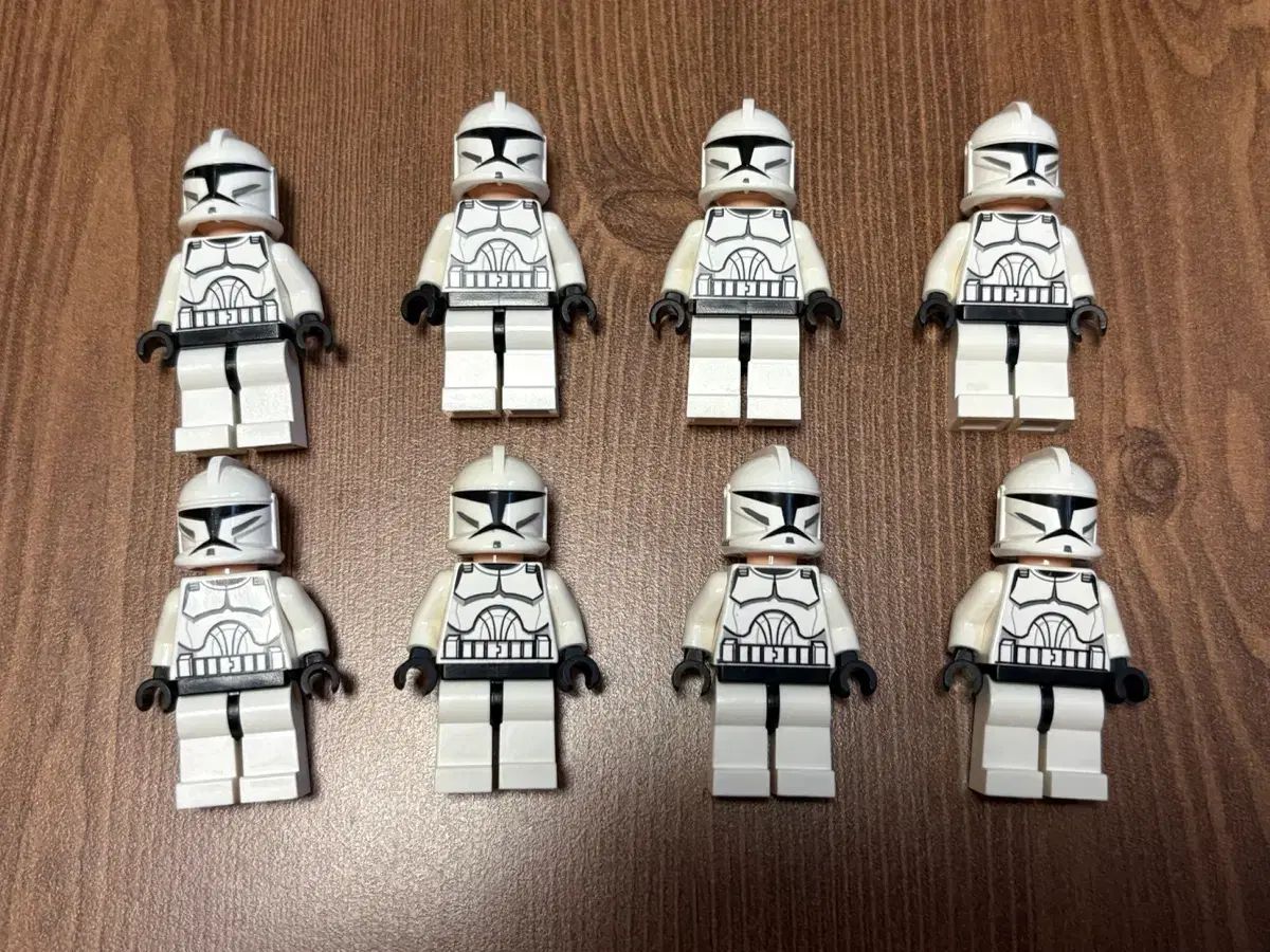 LEGOスター ウォーズ クロートルーパー 8体 フェーズ1