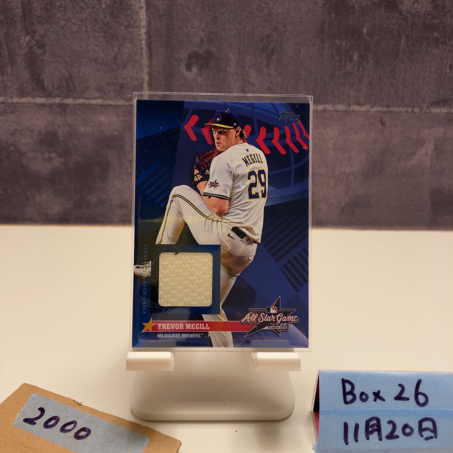 2025 Topps Update Series Trevor Megill MILWAUKEE BREWERS All-Star 