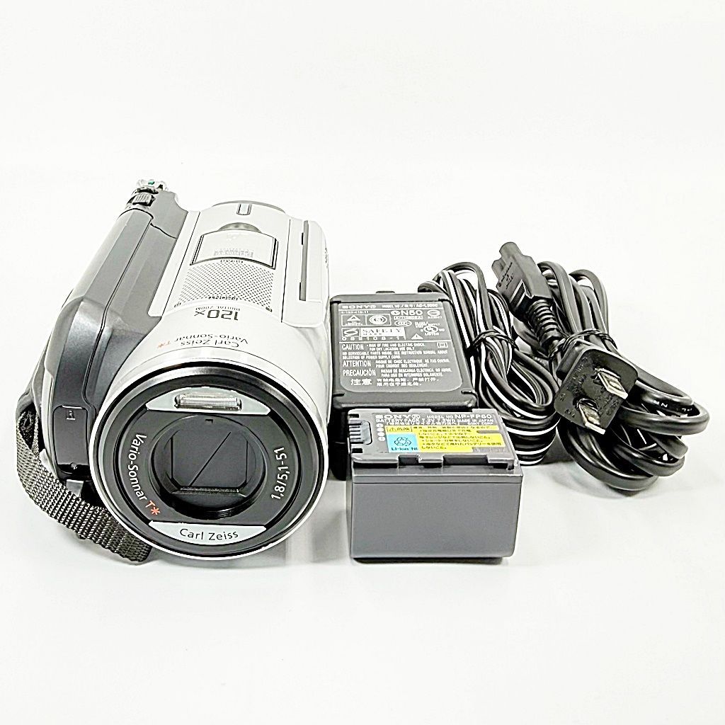 美品】ソニー SONY HANDYCAM DCR-SR100 HDD ビデオカメラレコーダー