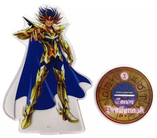 中古】雑貨 蟹座のデスマスク アクスタB.I.G. 「聖闘士星矢 あたり付