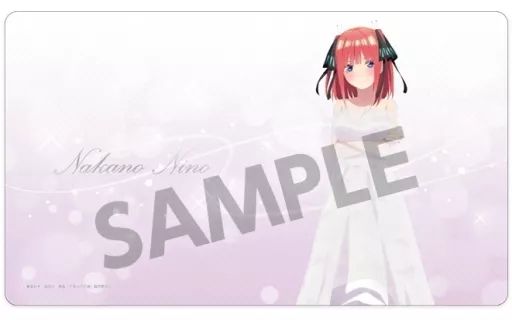 中古】卓上マット 中野二乃 ウェディングドレスver. ラバーマット 「五