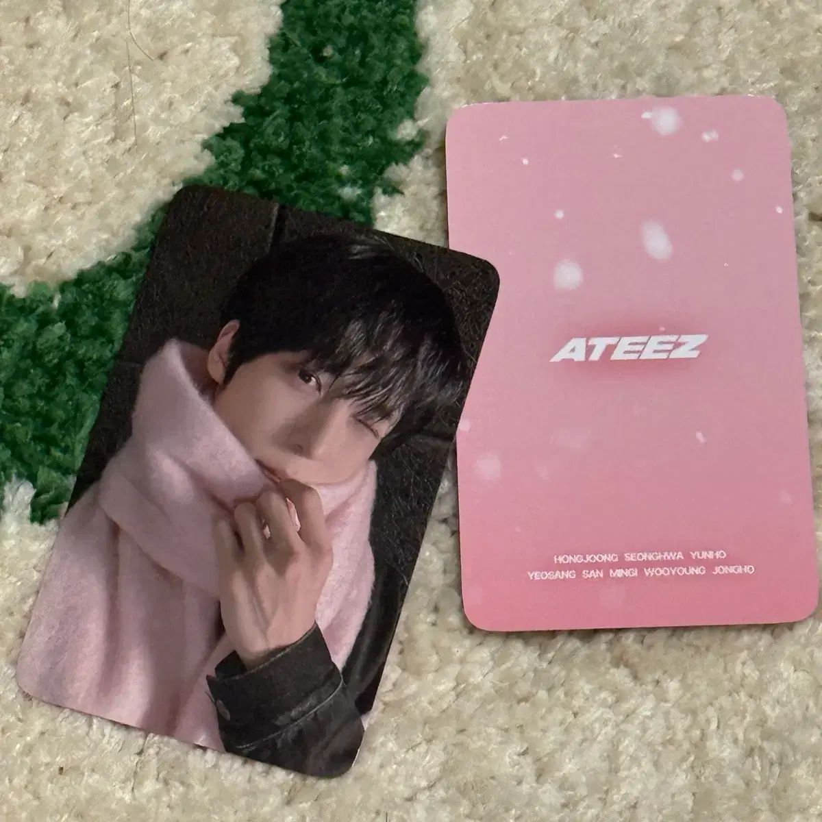 ATEEZ 25가요대제전 公開番組 コンバン サノク トレカ ユンホ - メルカリ