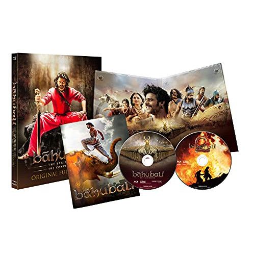 Blu-ray プラバース | バーフバリ 伝説誕生|王の凱旋<完全版>ブルーレイBOX 初回 版 Disc TWBSS-5227