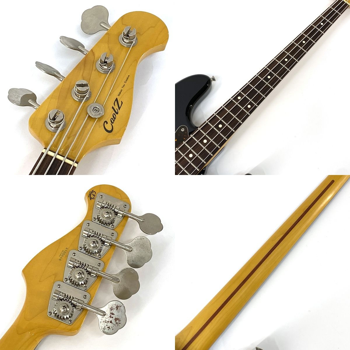 Cool Z クールジー ZJB-1R ブラック ジャズベース エレキベース ※中古
