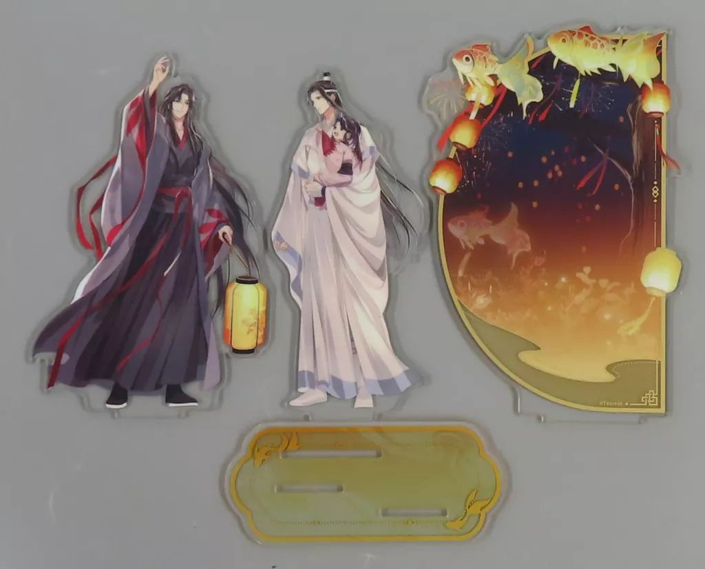 中古】アクリルスタンド・アクリルパネル 藍忘機＆魏無羨 千灯映