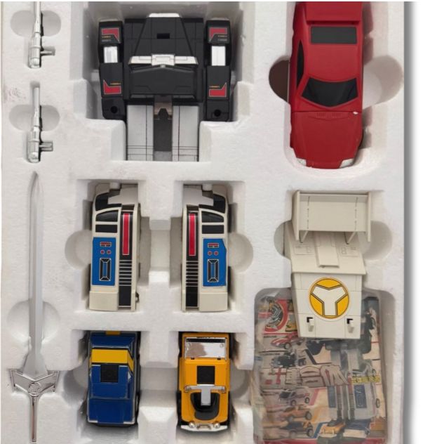 DX 超合金 ターボロボ 五連合体 高速戦隊ターボレンジャー バンダイ