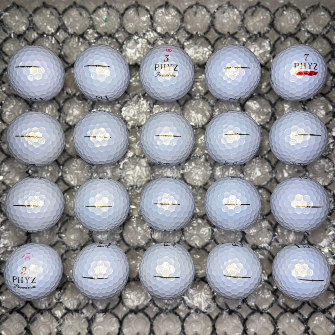 ロストボール ブリヂストン phyz プレミアム Sランク 20球 00 - メルカリ
