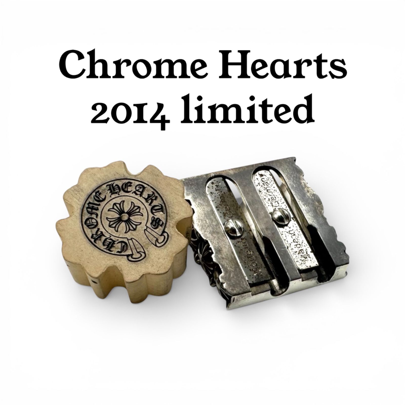 超希少】 CHROME HEARTS クロムハーツ ペンシルシャープナー 
