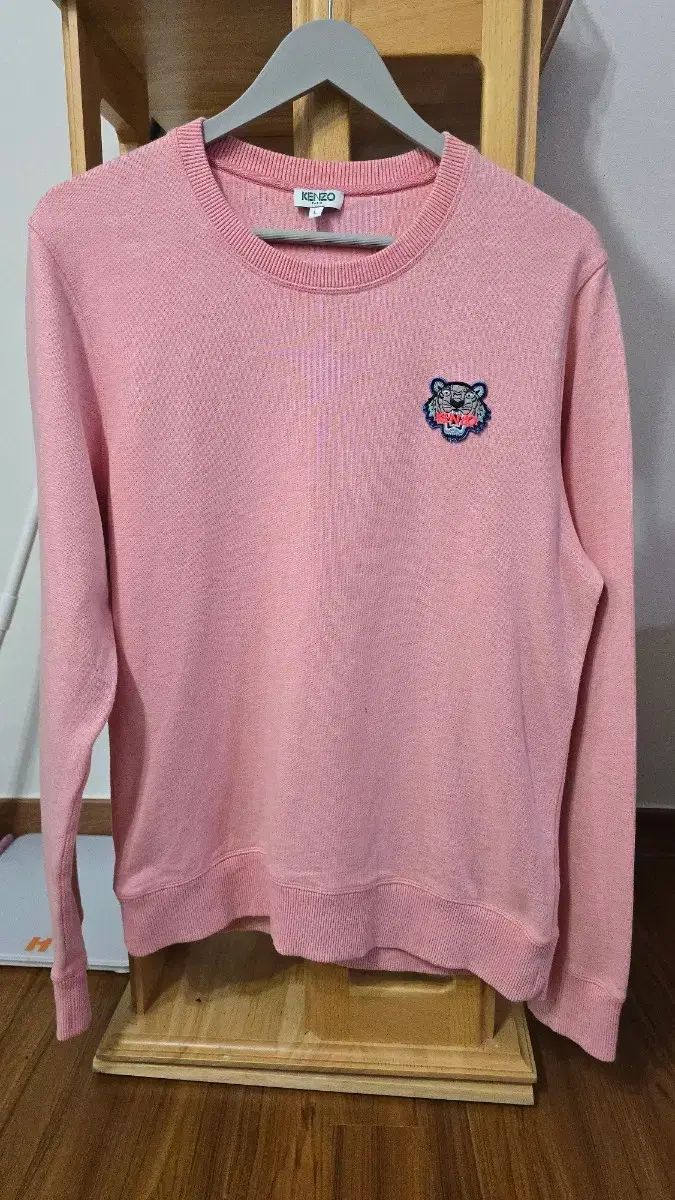 KENZO ピンク タイガー 刺繍 スウェット - メルカリ