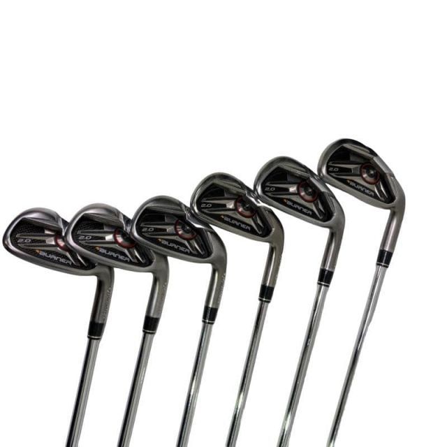 中古】 テーラーメイド BURNER 2.0 6S アイアンセット IR NS PRO 950GH