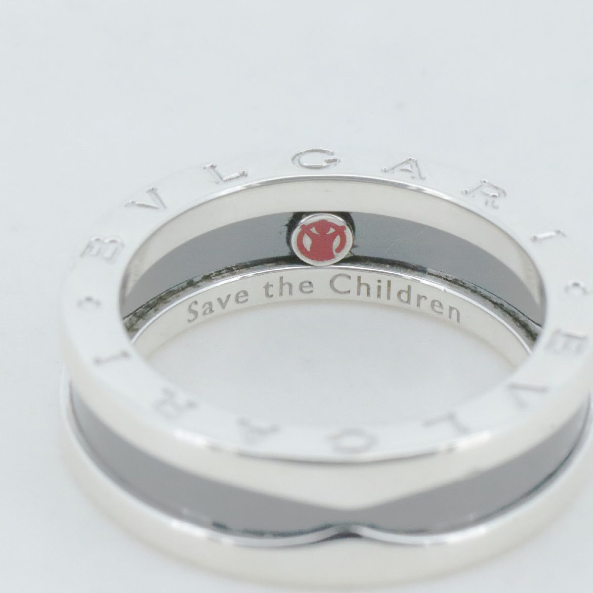 ブルガリ セーブザチルドレン ビーゼロワンXS リング 指輪 14.5号