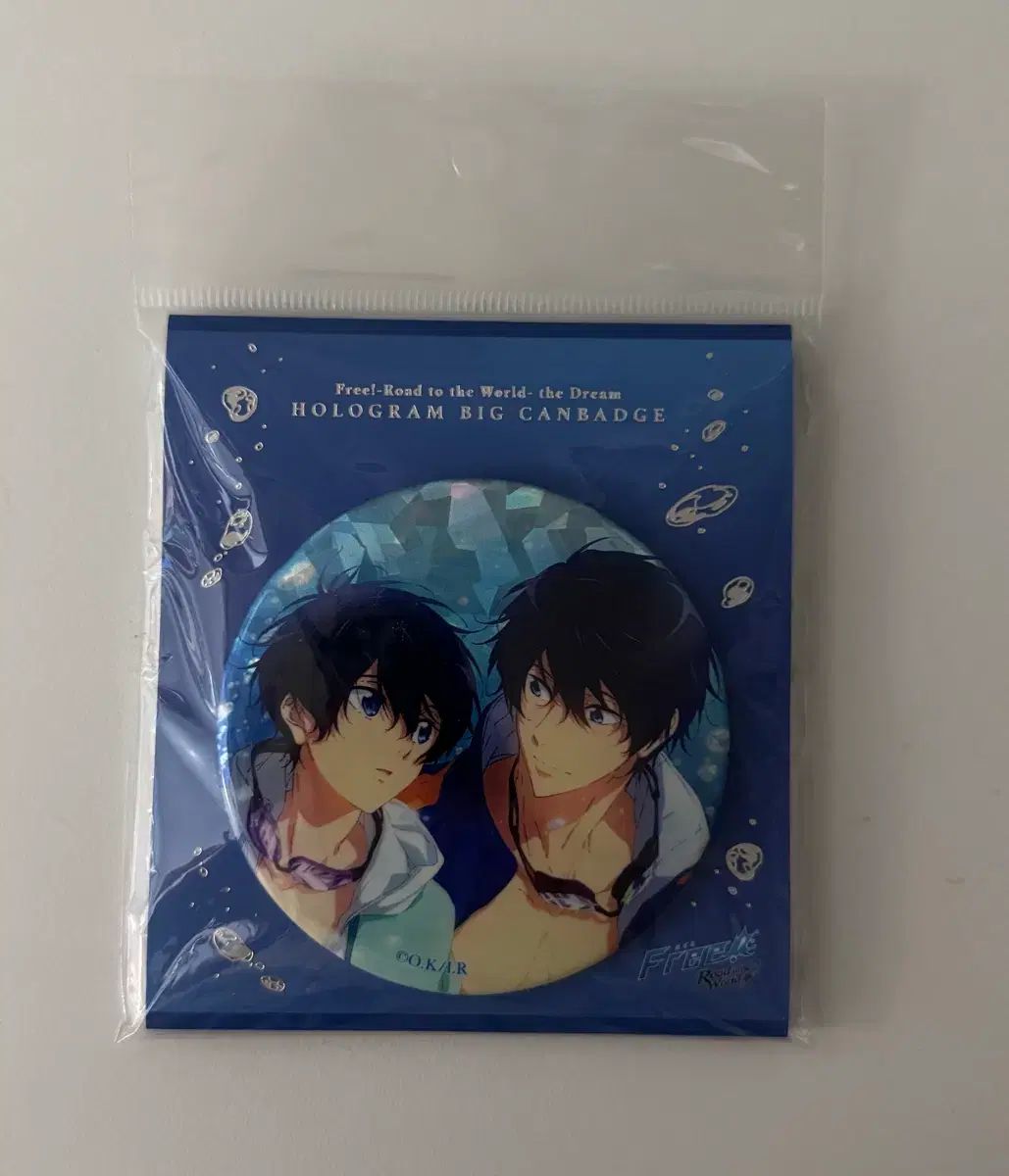 未開封) Free! ホログラム BIG缶バッジ 七瀬遙 - メルカリ