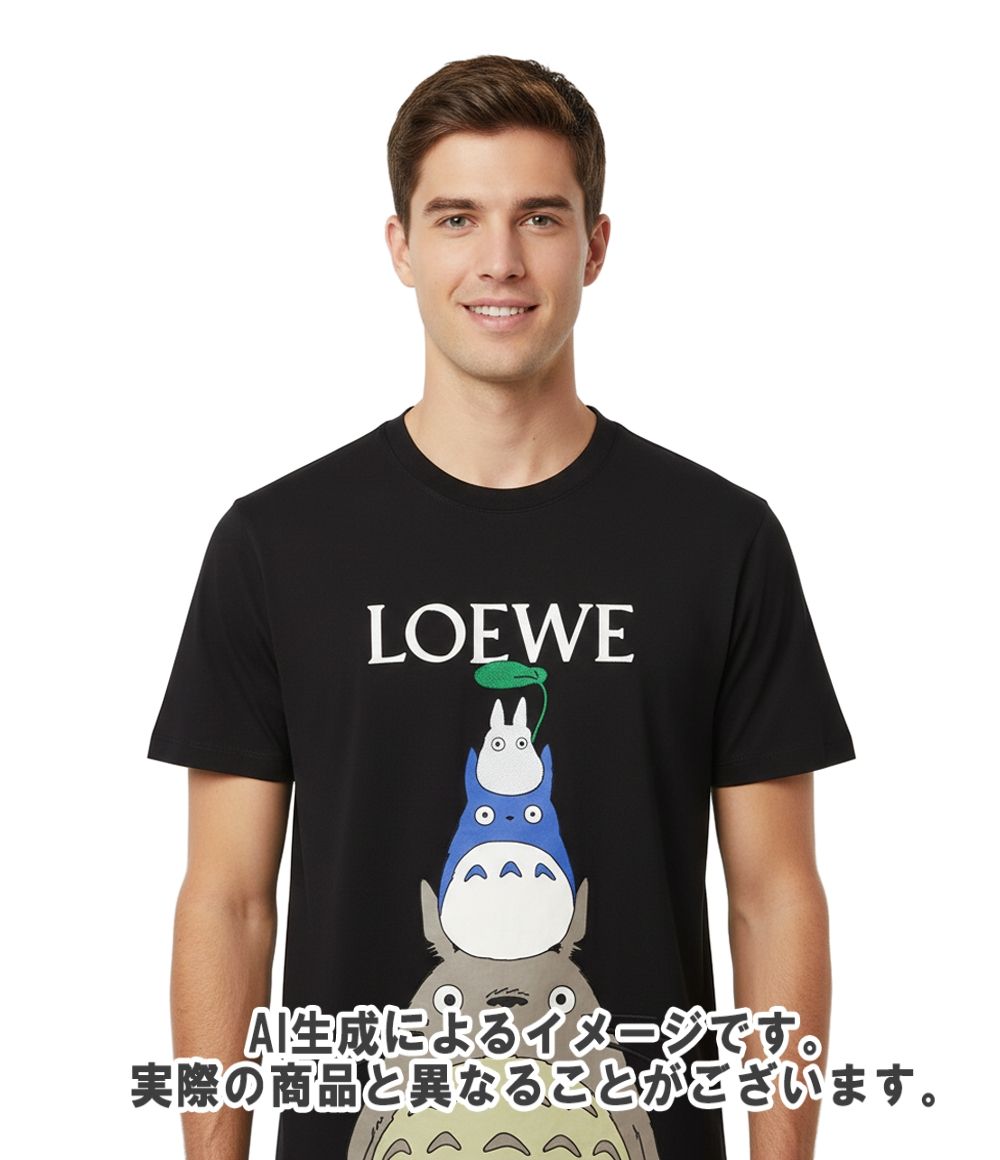 ロエベ 半袖Tシャツ x スタジオジブリ となりのトトロ コラボTシャツ