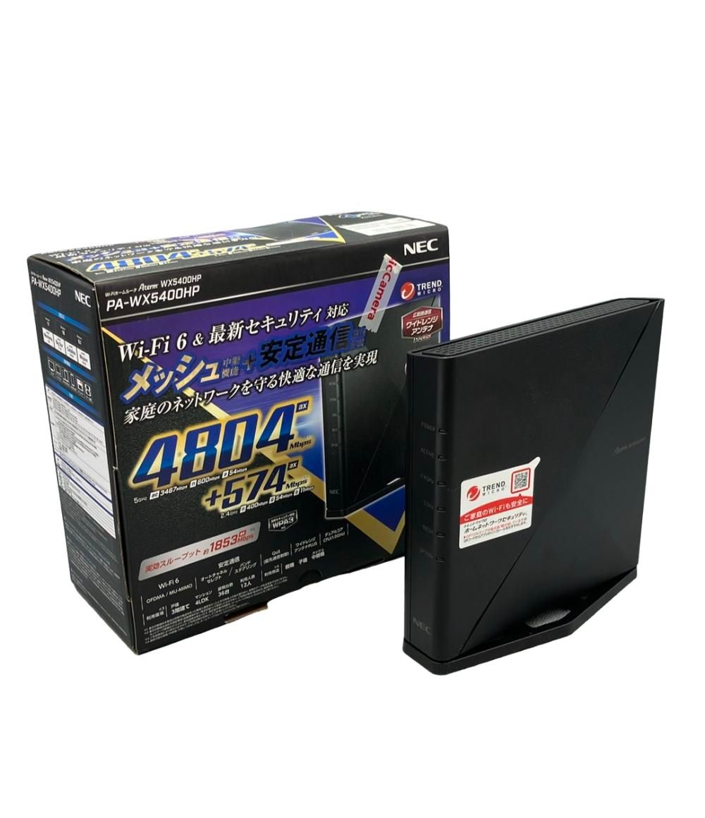 Aterm NEC PA-WX5400HP WX5400HP | 公式通販 Wi-Fi 無線LANルーター