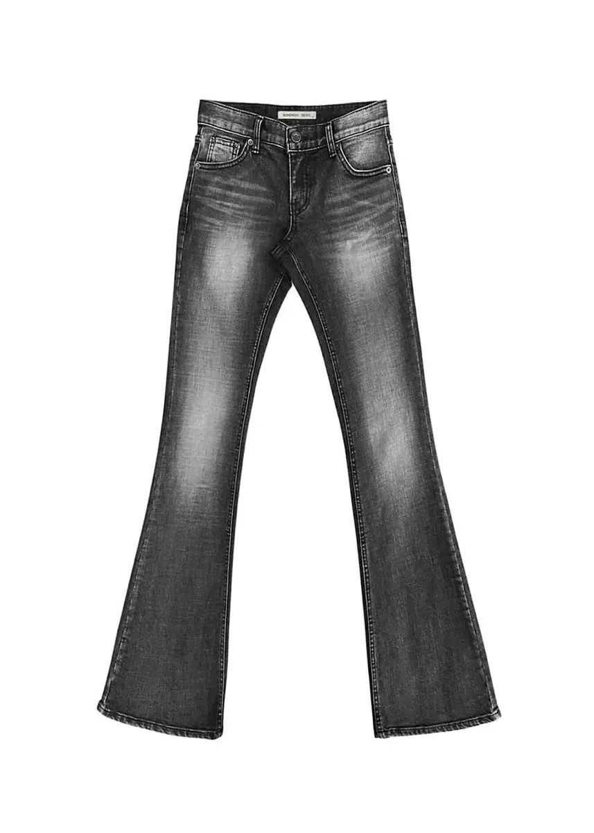 BOHEMSEO ボヘミアンソウル ブーツカット デニム グレー M - メルカリ