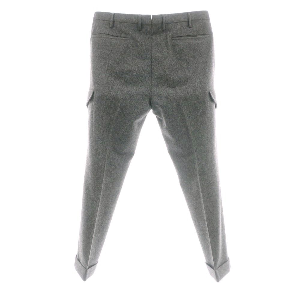 中古】インコテックス INCOTEX SUPER100'S ウール カーゴスラックス