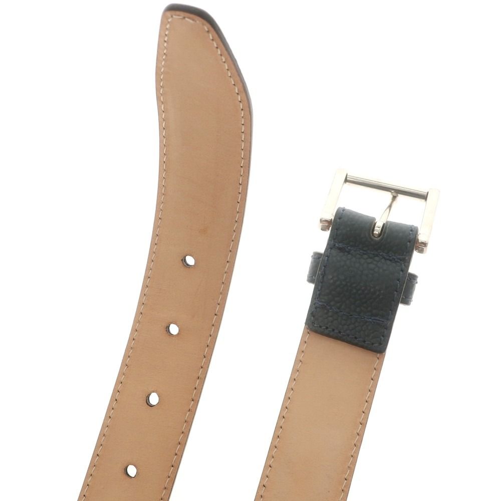 中古】ティベリオフェレッティ TIBERIO FERRETTI 型押しレザー ベルト 
