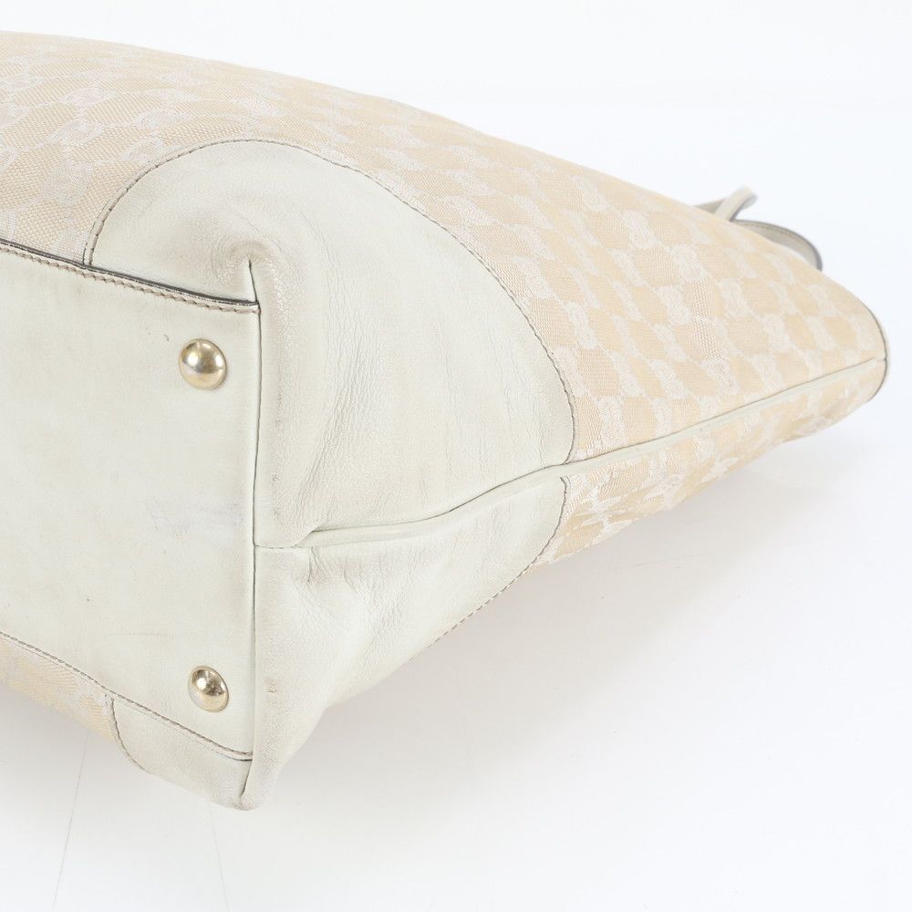 グッチ GG キャンバス 263345 レザー トート バッグ 肩掛け ショルダー