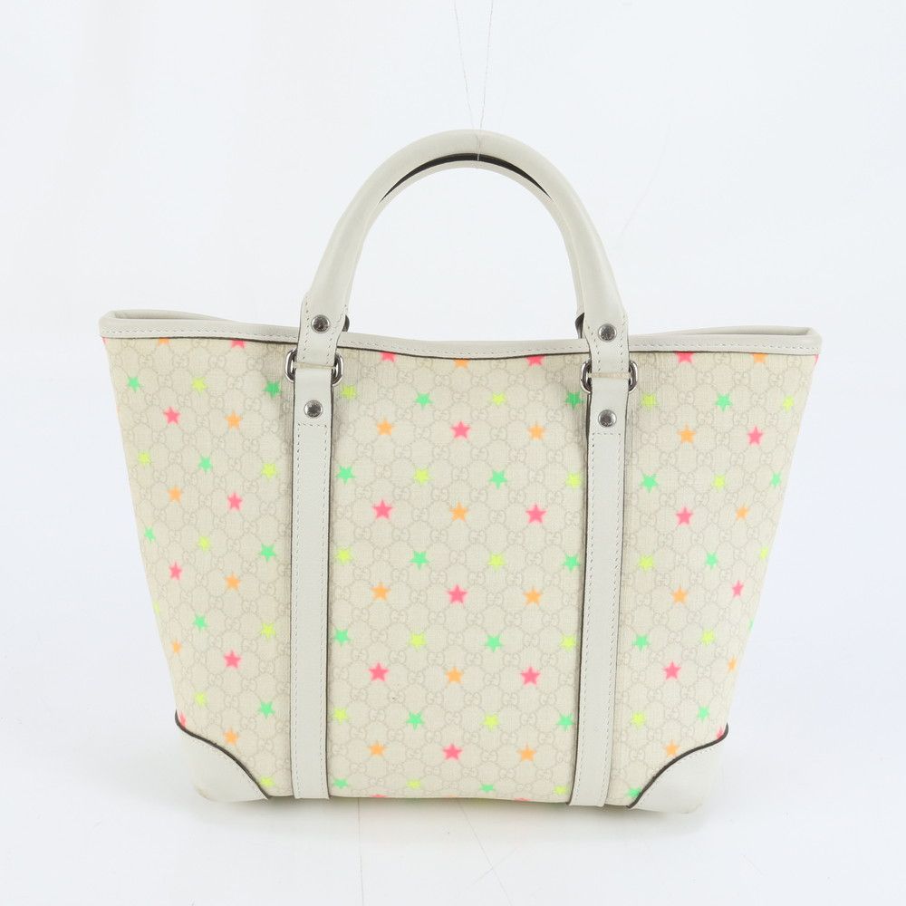 極美品 グッチ マイクロ GG スプリーム スター 297557 レザー