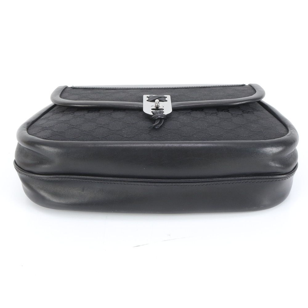 美品 グッチ GG キャンバス 109109 レザー ハンドバッグ トップ  