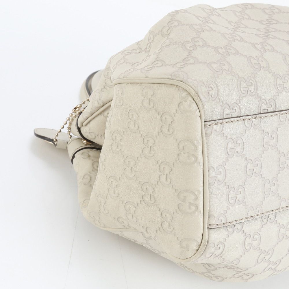 美品 グッチ グッチシマ スーキー 211944 レザー トート バッグ 肩掛け