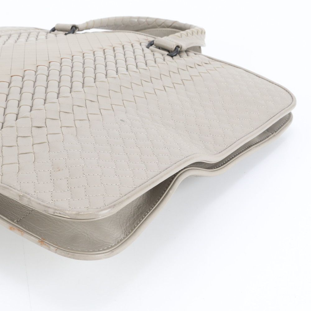 極美品 ボッテガヴェネタ イントレチャート 編みこみ レザー ビジネス