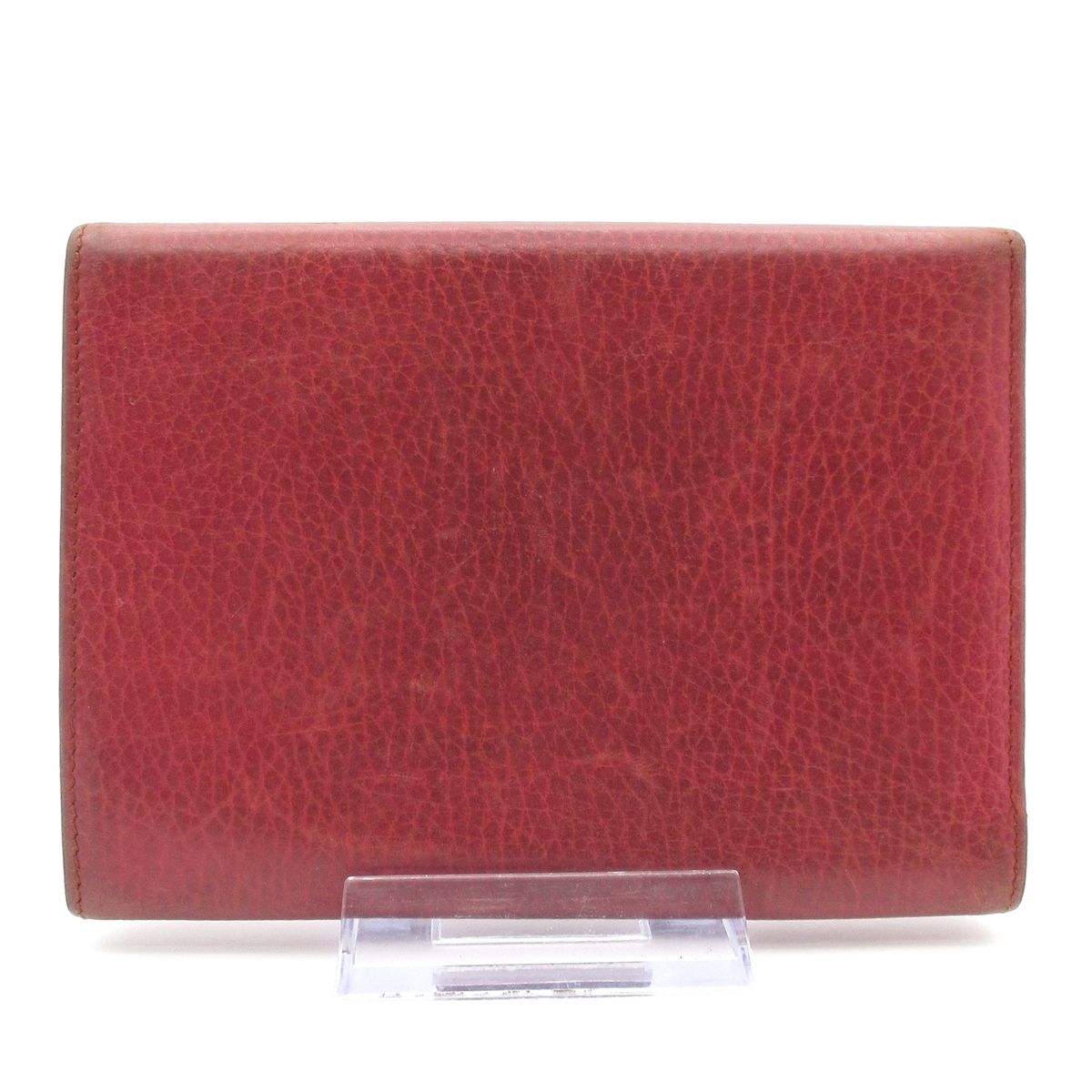 Cartier(カルティエ) 3つ折り財布 マストライン ボルドー がま口