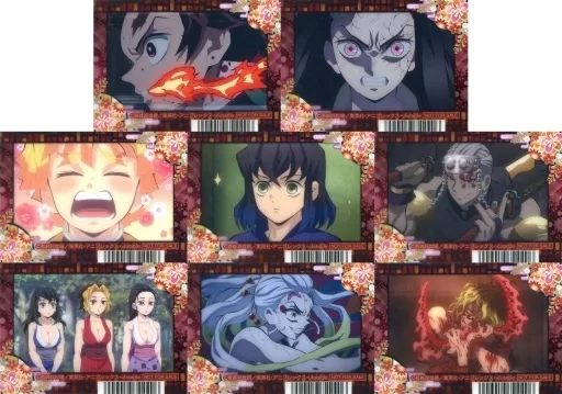 中古】雑貨 全8種セット クリアしおり 「鬼滅の刃 遊郭編 Blu-ray＆DVD