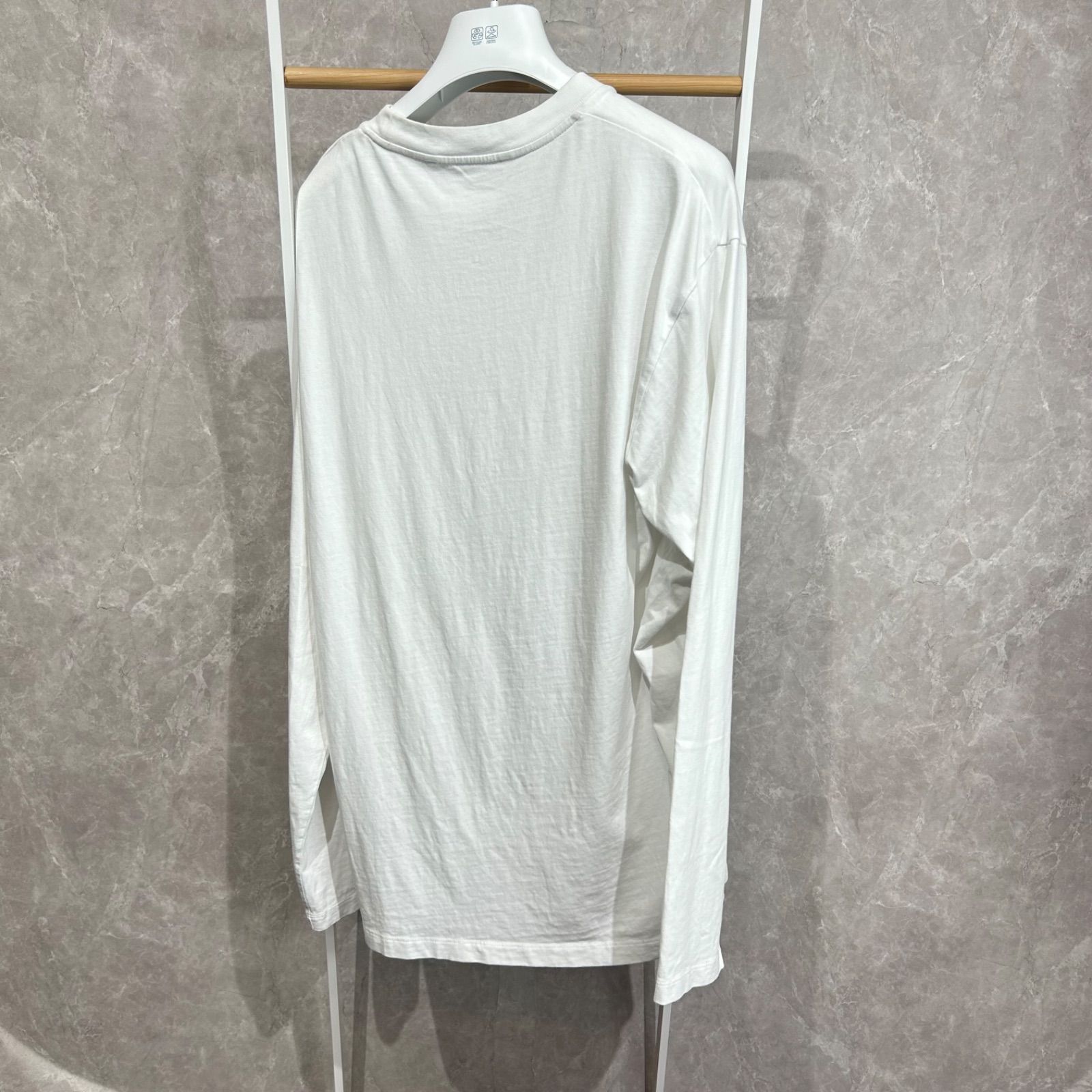 MONCLERモンクレールロンT 長袖Tシャツ ホワイト 白xs 公式 MONCLER