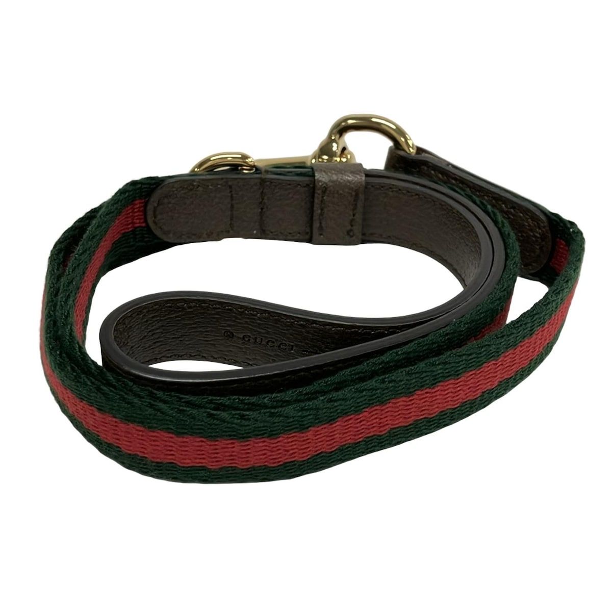 グッチ 小物美品 スモール/ミディアム ペット リード 692949 ブラウン