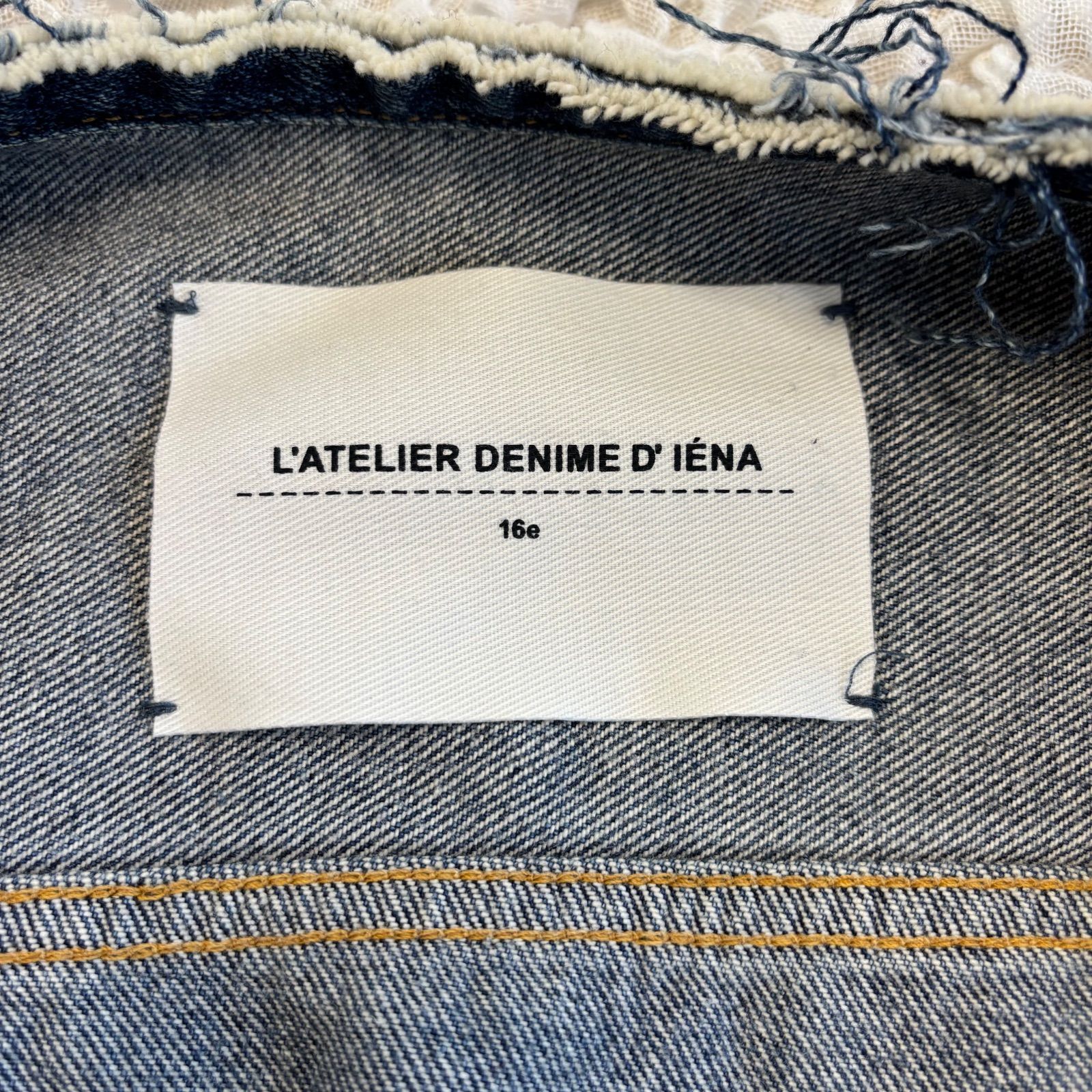 L'ATELIER DENIM D' IENA ラトリエ デニム ディエナ デニムジャケット