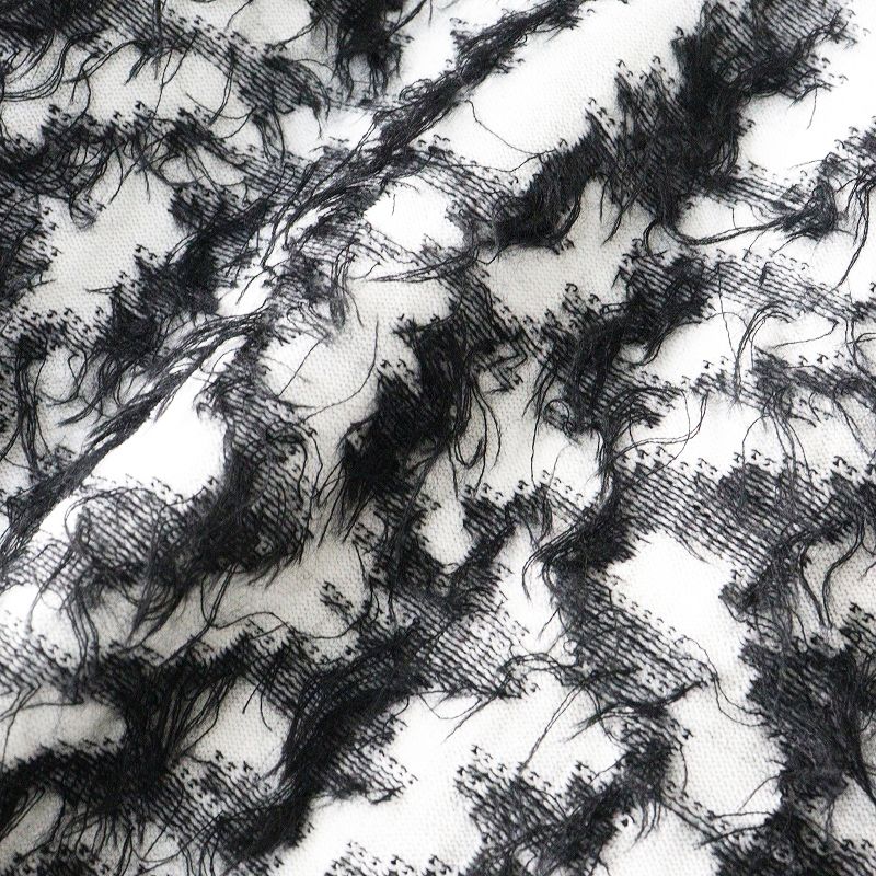 美品 2022年 コムデギャルソン COMME des GARCONS フリンジ立体装飾  