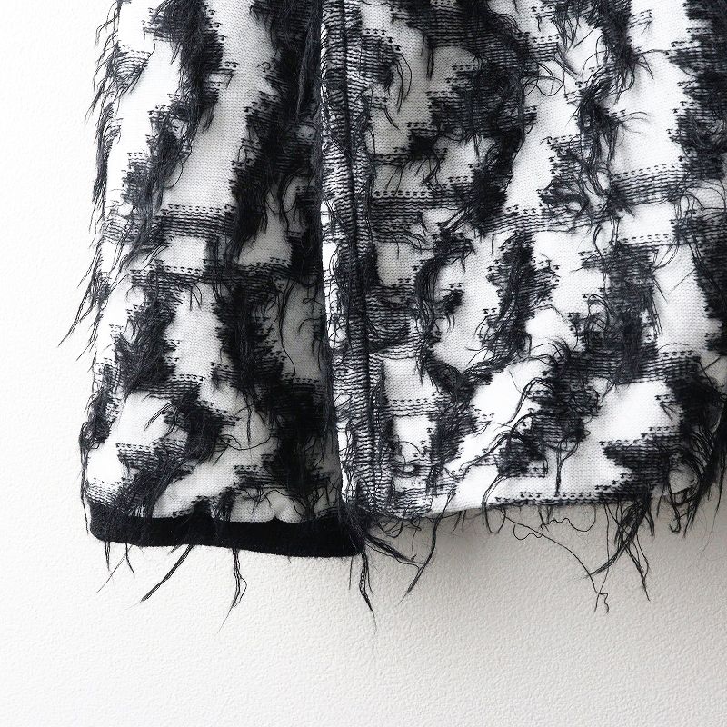 美品 2022年 コムデギャルソン COMME des GARCONS フリンジ立体装飾  