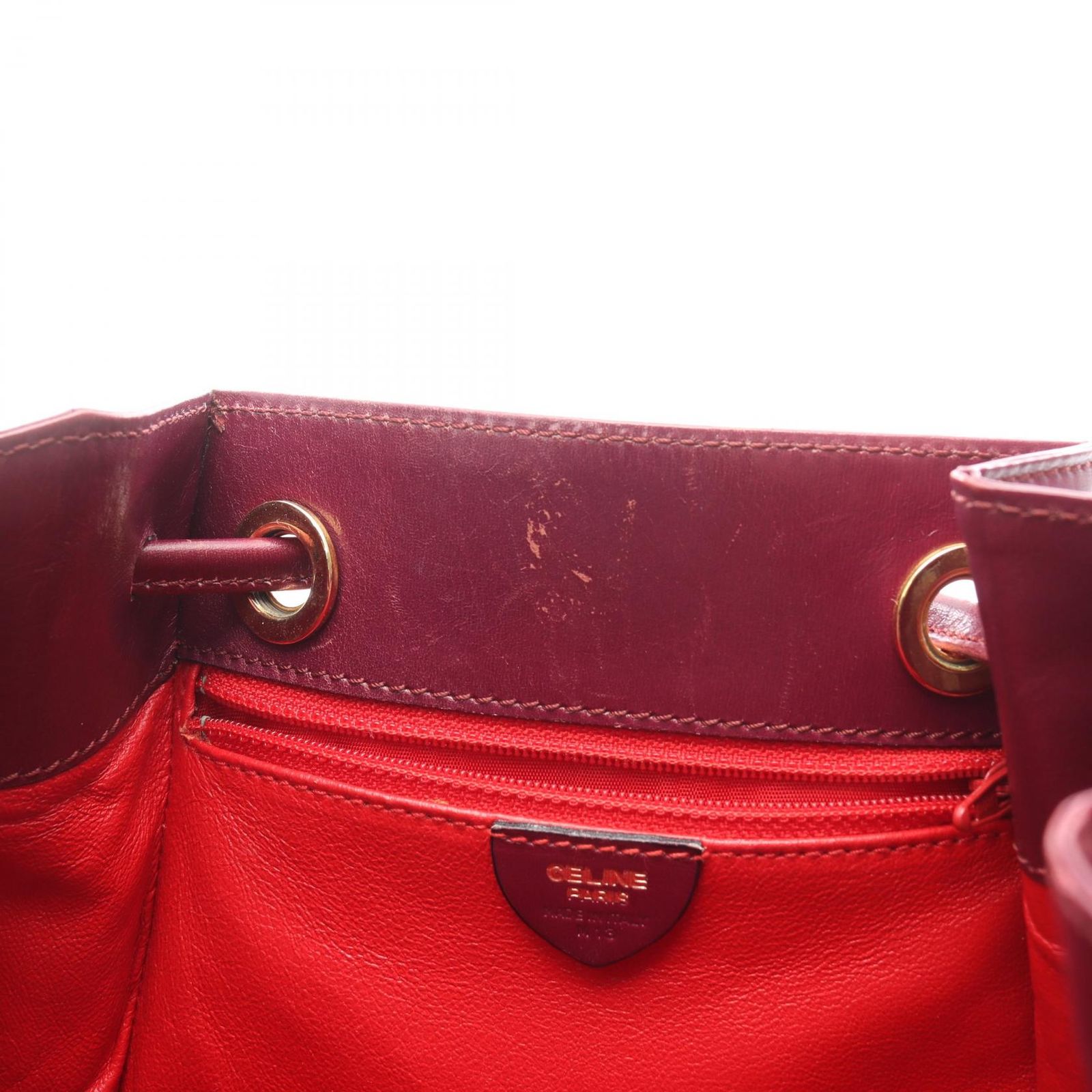 CELINE セリーヌ スターボール ドローストリングバッグ ショルダー  