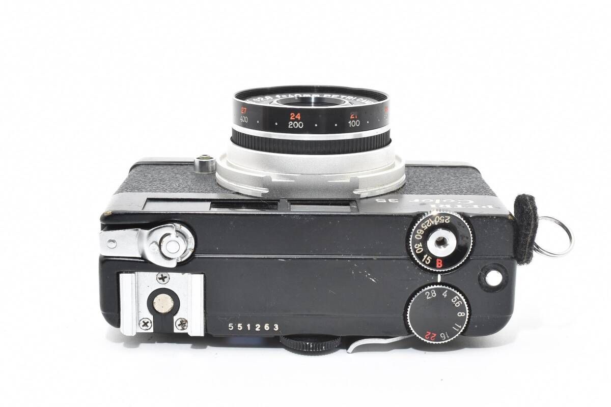 ☆ ペトリ PETRI COLOR 35 ブラック コンパクト フィルムカメラ ☆ L33