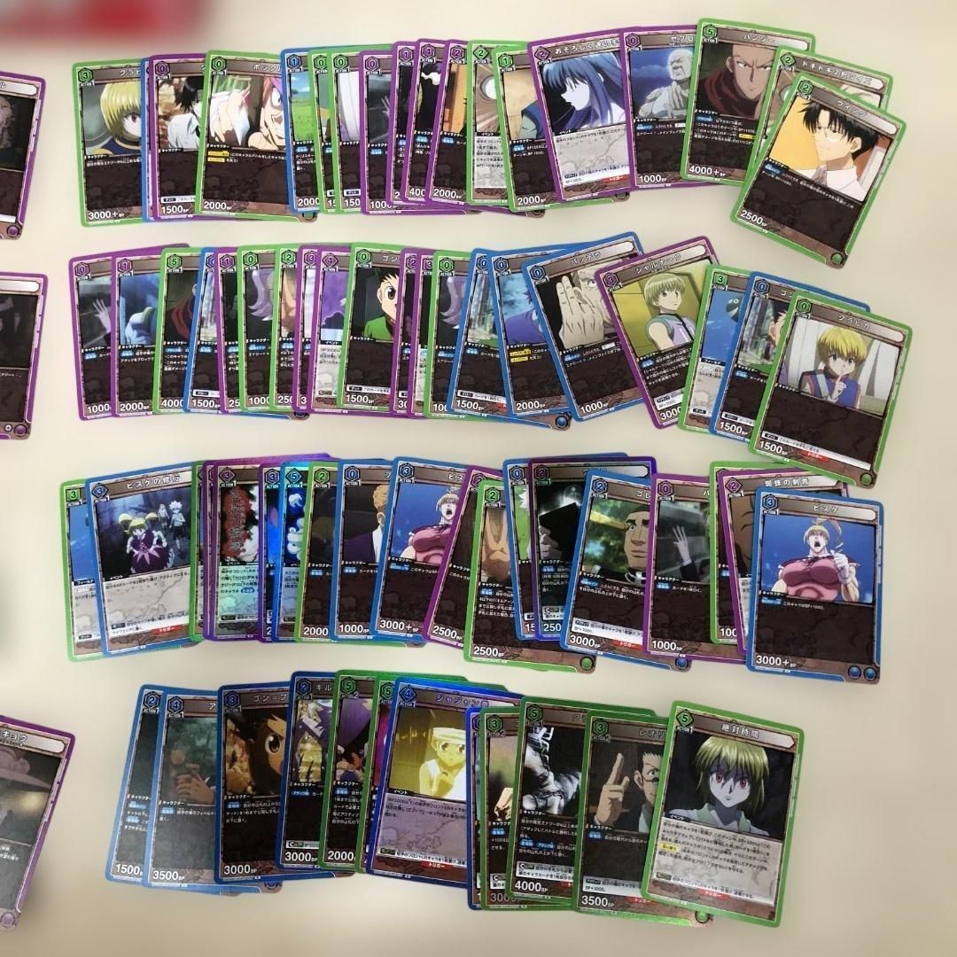 ユニオンアリーナ HUNTER×HUNTER まとめ売り HUNTER×HUNTER UNION ARENA カード まとめ売り 150枚以上 大量 トレカ
