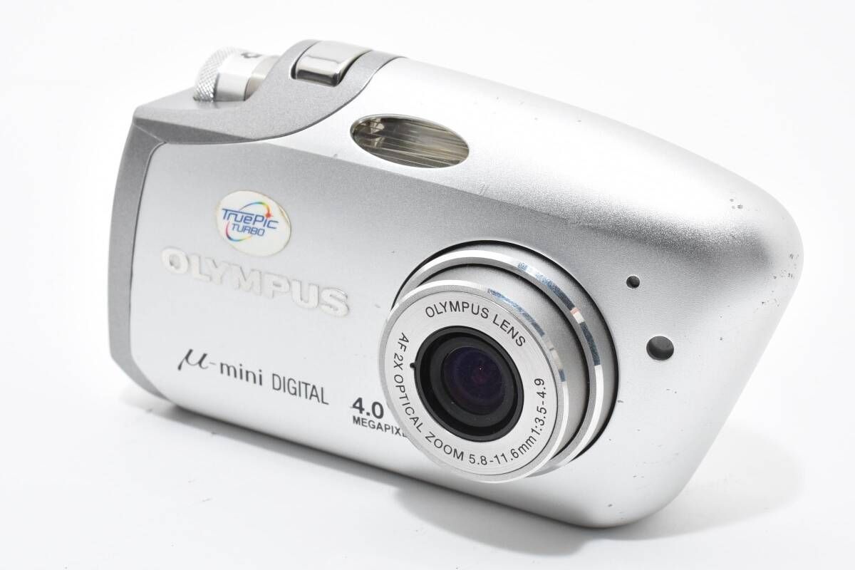 OLYMPUS オリンパス μ L 稼動品 ☆ オリンパス Olympus μ-MINI DIGITAL コンパクトデジタルカメラ