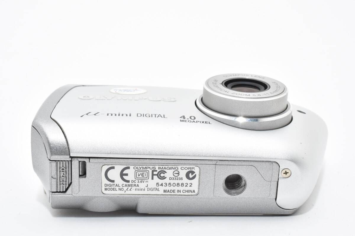 ☆ オリンパス Olympus μ-MINI DIGITAL コンパクトデジタルカメラ