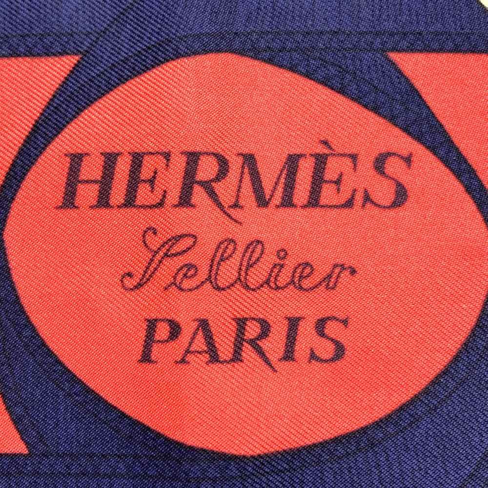 HERMES エルメス カレ90 Eperon d'Or 黄金の拍車 スカーフ シルク