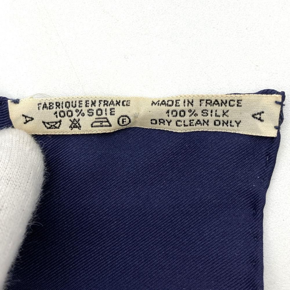 HERMES エルメス カレ90 Eperon d'Or 黄金の拍車 スカーフ シルク