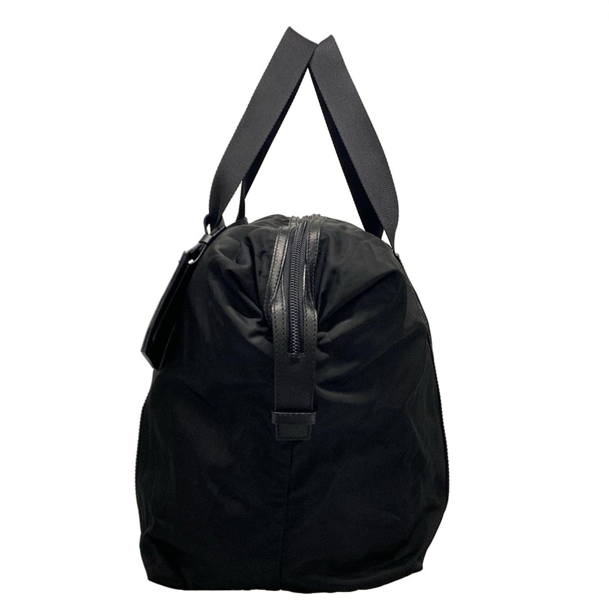 PRADA(プラダ) ボストンバッグ - 黒 本体ロックなし - メルカリ