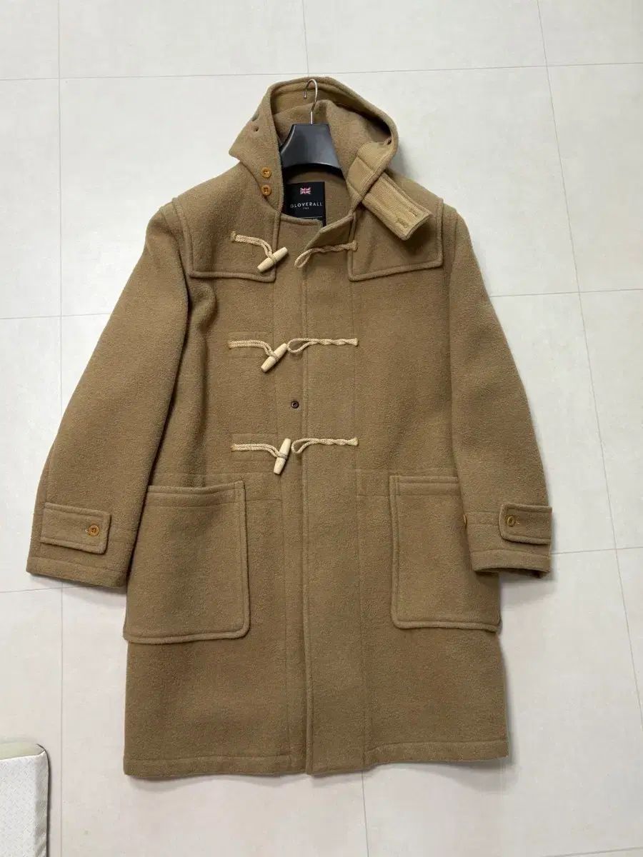 グローバーオール モンティ ダッフルコート キャメル ベージュ 表記M