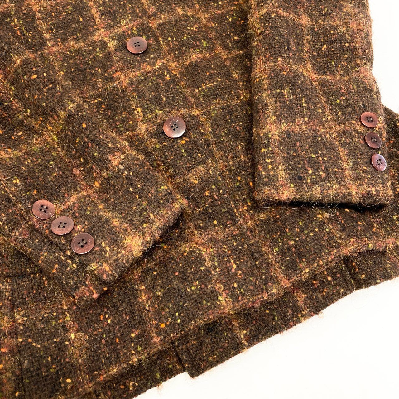 82a29 Vintage CELINE セリーヌ ツイード ジャケット スカート