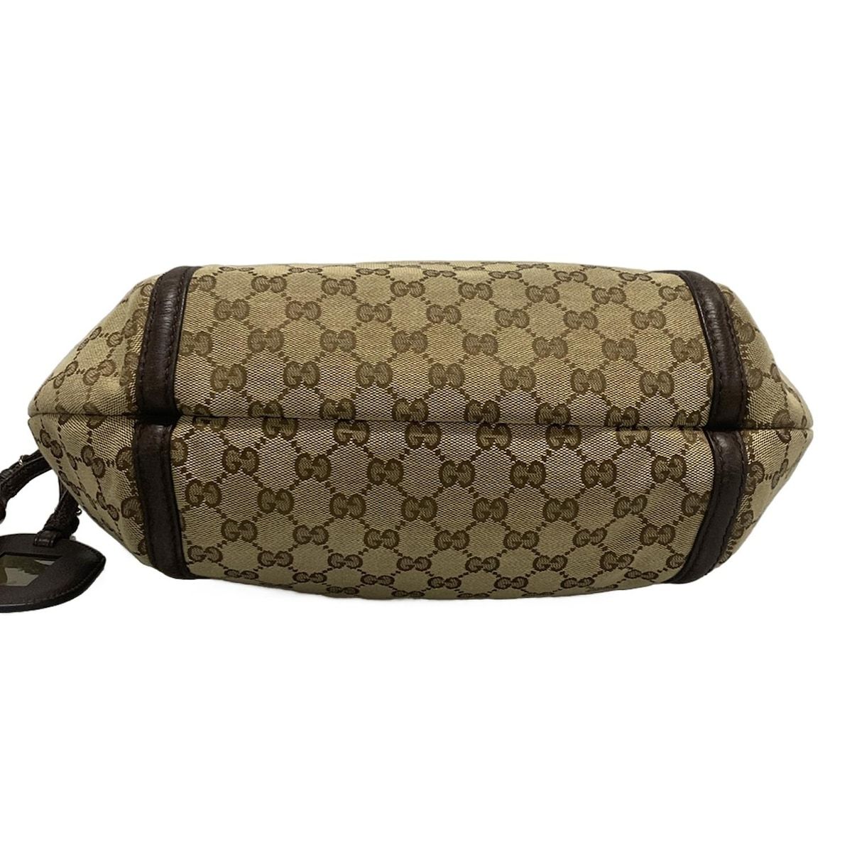 GUCCI(グッチ) ショルダーバッグ GG柄 240261 ベージュ×ダークブラウン