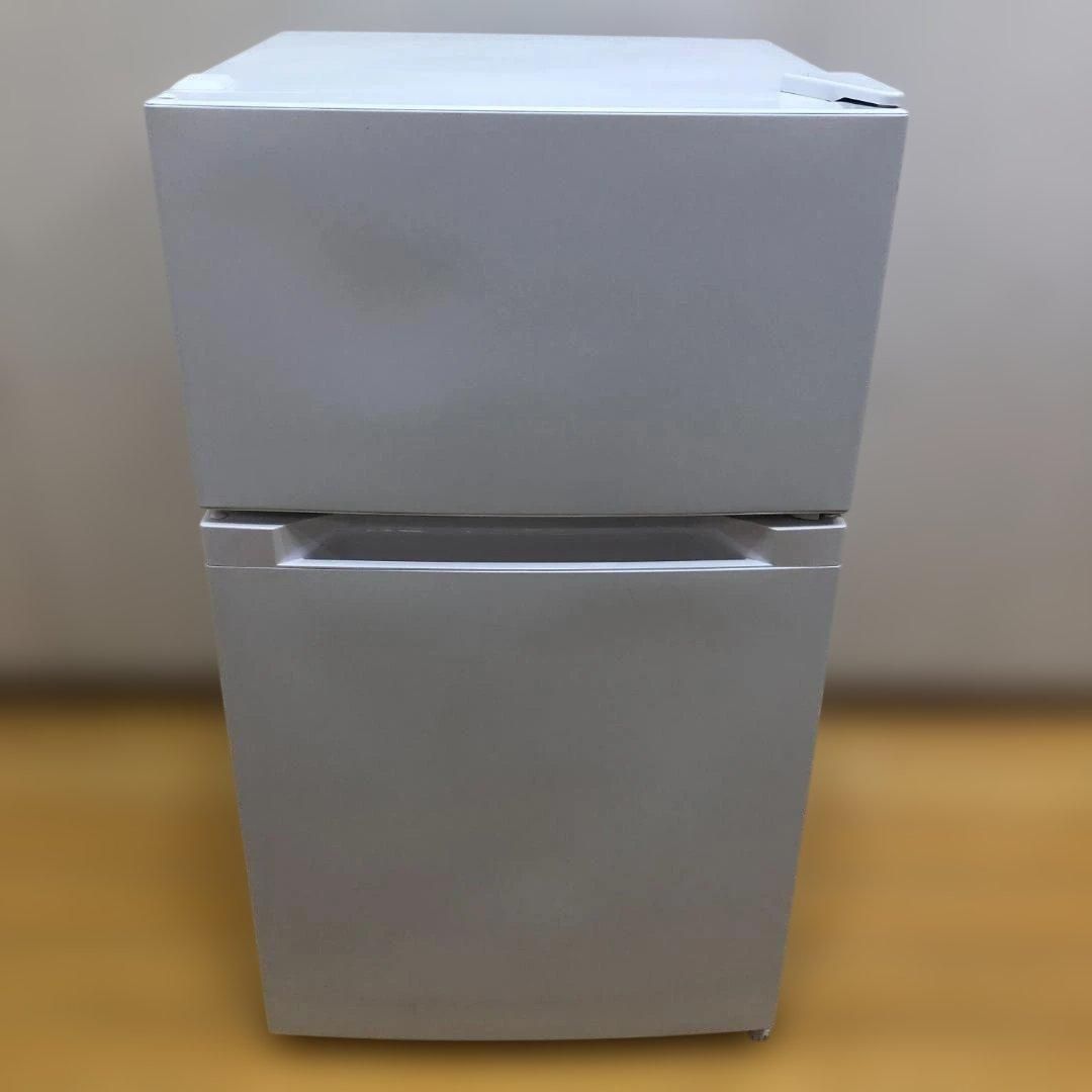 美品 2023年製 IRIS OHYAMA アイリスオーヤマ 2ドア 冷凍冷蔵庫 87L