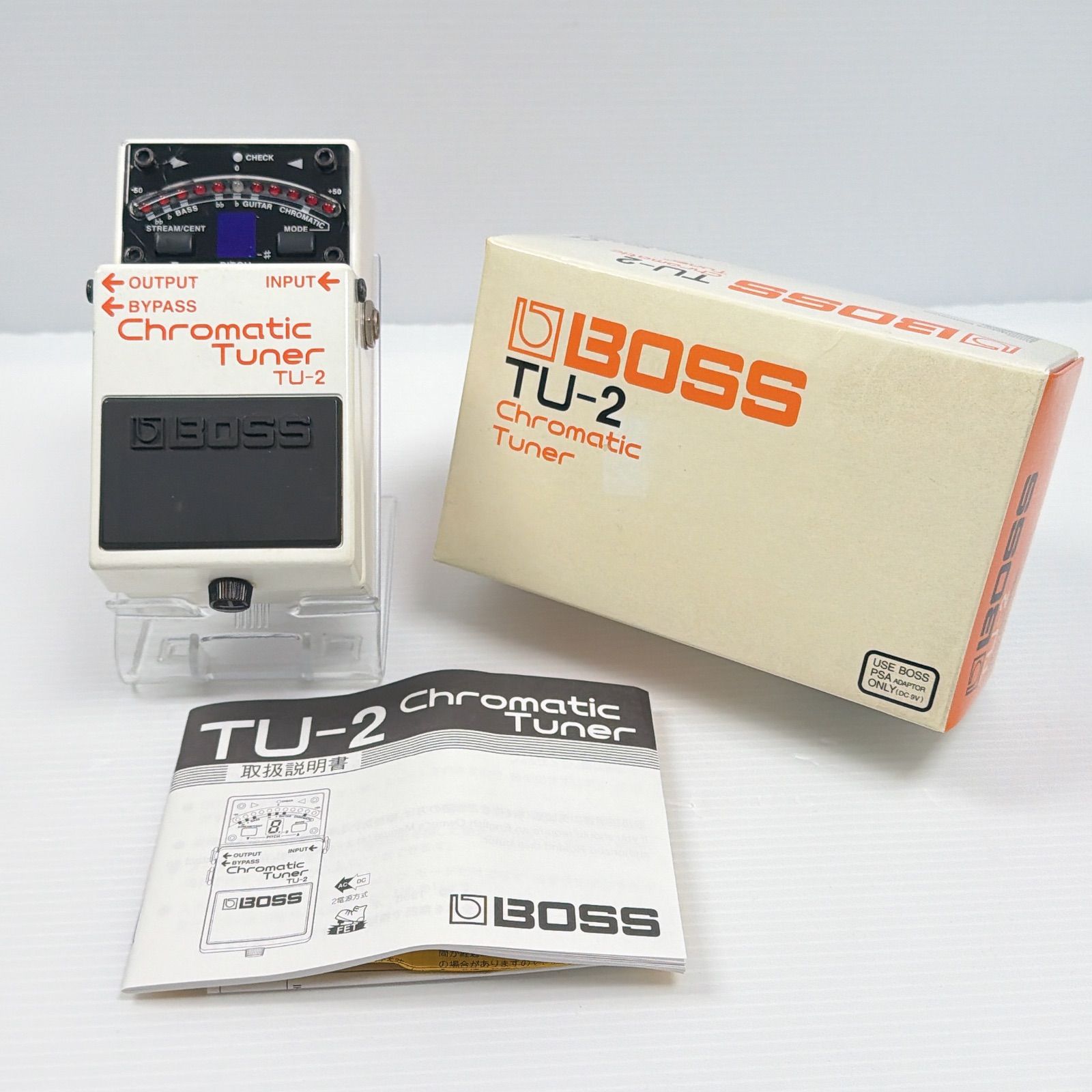 BOSS TU-2 クロマチックチューナー 良品 BOSS TU-2 Cromatic Tuner
